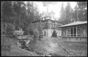 Bad Elster. Café und Restaurant Waldquelle