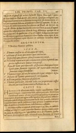 Argumentum. - Summae.