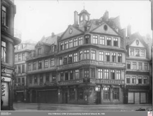 Schnurgasse 4, Schnurgasse 2 / Ecke Fahrgasse 63 und Fahrgasse 65 von Südosten