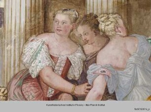 Villa Porto Colleoni; Salone del camino : Massinissa und Sophonisbe
