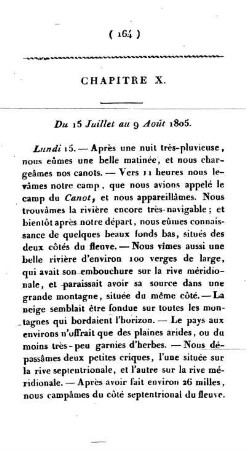 Du 15 Juillet au 9 Août 1805