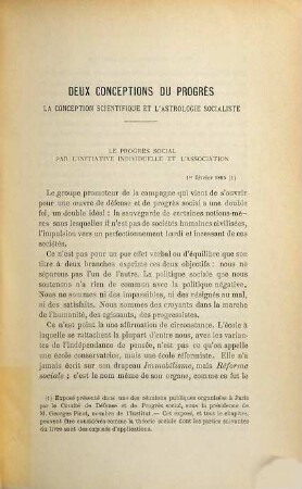 L'action sociale par l'initiative privée : Avec des documents pour servir à l'organisation d'institutions populaires et des plans d'habitations ouvrières, 2