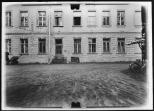 Fürstenberg/Havel, Unter den Linden 58. Schloß (1741-1752; C. J. Löwe, Umbau 1913). Hauptgebäude. Gartenfront (Teilansicht)