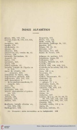Índice Alfabético