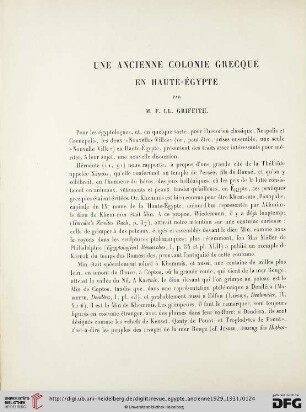 3: Une ancienne colonie grecque en Haute-Égypte