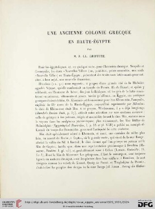 3: Une ancienne colonie grecque en Haute-Égypte