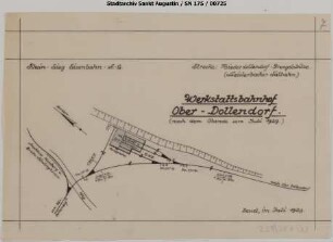 Oberdollendorf, Werkstattbahnhof