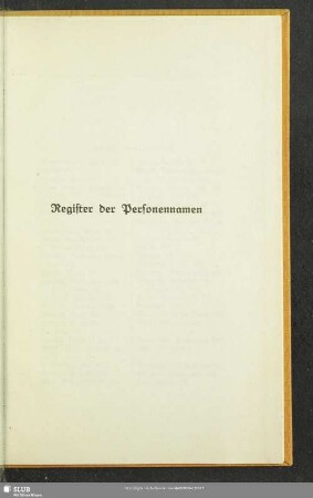 Register der Personennamen