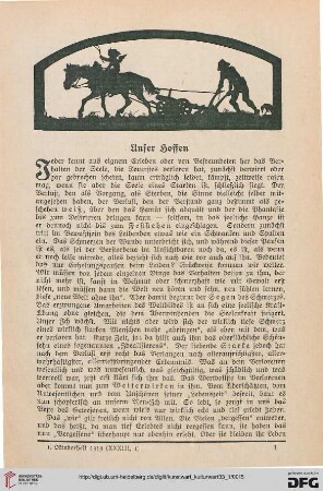 33: Unser Hoffen