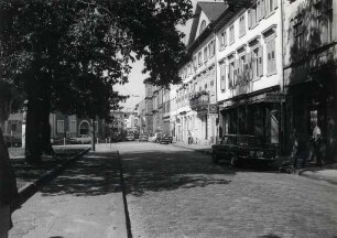 Privatgebäude, Straßen und Plätze in Karlsruhe. Markgrafenstraße