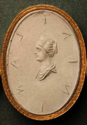 Weiblicher Kopf (Daktyliothek, Supplement)