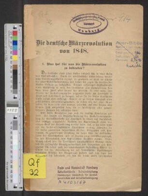Die deutsche Märzrevolution von 1848
