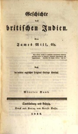 Geschichte des britischen Indien, 4