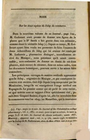 Journal de chimie médicale, de pharmacie et de toxicologie : et moniteur d'hygiène et de salubrité publique réunis, 10. 1834