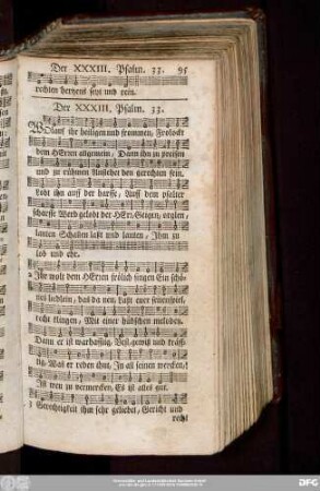 Der XXXIII. Psalm. 33.