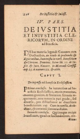 Capvt I. De ingressu ad beneficia Ecclesiastica.