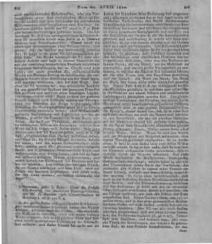 Zwicker, C.: Ueber die Ordale. Göttingen: Baier 1818