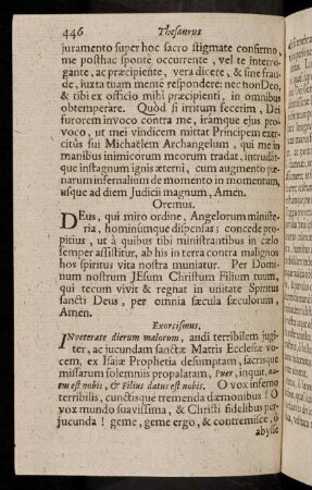 446-457, Inveterate dierum malorum, audi terribilem jugiter, ac ...