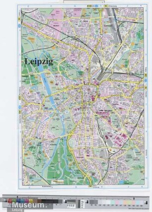 Leipzig Mini-Cityplan