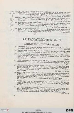 Ostasiatische Kunst (Nr. 373-653)