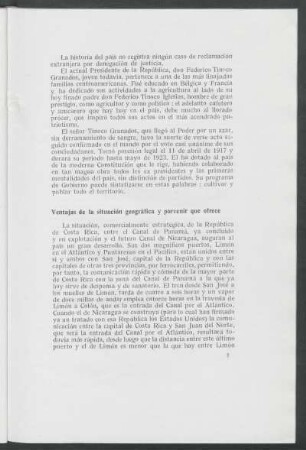 Ventajas de la situación geográfica y porvenir que ofrece