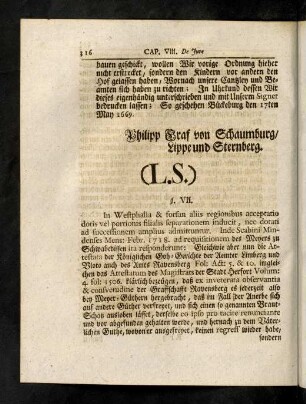 316-329, §VII - §X