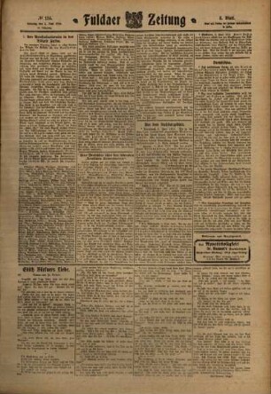 Dritte Ausgabe vom Samstag, den 04. Juni 1910.
