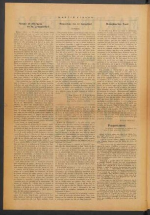 Notas al margen de la actualidad
