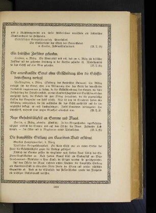 Ein britischer Zerstörer gesunken.