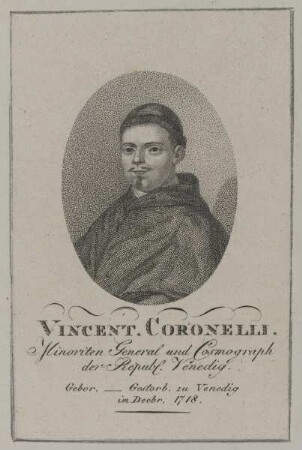 Bildnis des Vincent Coronelli