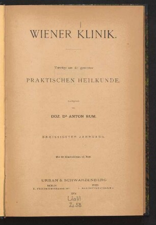 Die endemische (sporadische) Influenza in epidemiologischer, klinischer und bakteriologischer Beziehung