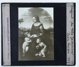 Raffael, Madonna mit Christus und Johannes (La Belle Jardinière) (Paris Louvre INV 602)