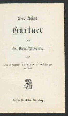 Der kleine Gärtner