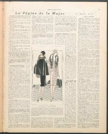 La página de la mujer