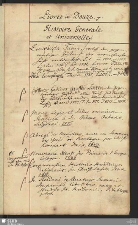 Histoire Generale et Universelle