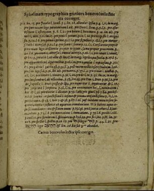 Sphalmata typographica graviora benevolus lector ita corriget.
