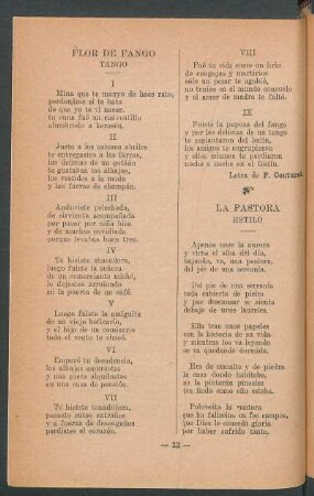 Flor de fango : Tango
