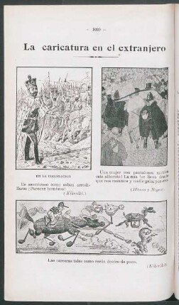 La caricatura en el extranjero