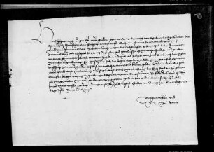 Die Stadt Rottweil erklärt Graf Ulrich V., jetzt noch keine Entscheidung wegen des Abschieds von Urach (s. WR 14883) geben zu können.