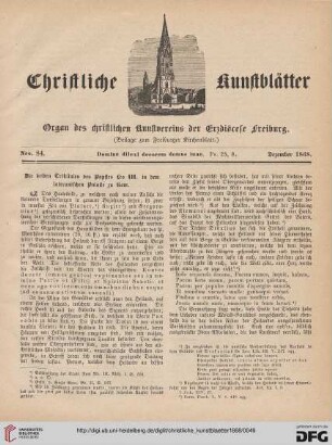 Nr. 84 (Dezember 1868)