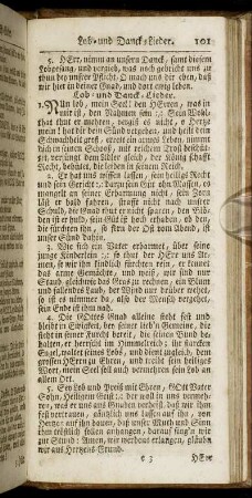 [Lob- und Danck-Lieder. - Sterbe-Lieder.]