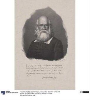 Porträt des Friedrich Ludwig Jahn