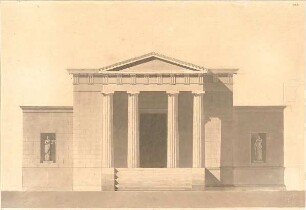 Gärtner, Friedrich von; Justizpalast - Ansicht