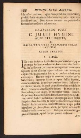 De Descriptionibus Formarum Coelestium. Liber Tertius.