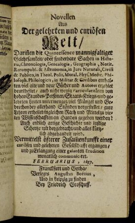 Februarius, 1697.
