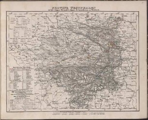 Provinz Westphalen nebst Lippe-Detmold, Lippe-Schaumburg und Waldeck