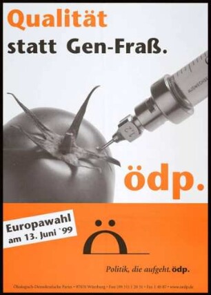 ÖDP, Europawahl 1999