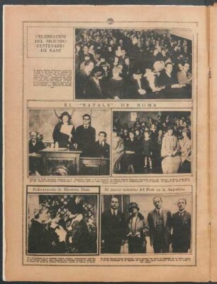 Celebración del segundo centenario de Kant