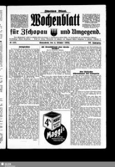 Wochenblatt für Zschopau und Umgegend : Zschopauer Tageblatt u. Anzeiger, 02