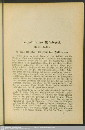 IV. Laubans Blütezeit. (1500 - 1547)